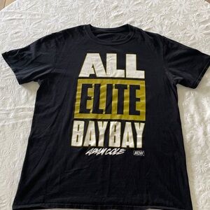 Adam Cole- AEW T Shirt
All Elite BayBay 
Size Large